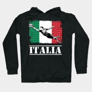 Italia Soccer Goalie Goal Keeper Shirt Hoodie